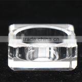 Nice Square Crystal Sugar Bowl for Sugar Stock thumbnail-2