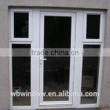 Hot Sale the Most Popular Aluminum Casement Profile Glass Double Entry Door thumbnail-2