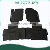 Hot Sale Full Set Position Easy Clean 3D Rubber PVC Rubber Car Floor Mats For TOYOTA RAV