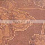 New! Pvc big flower europe style sofa leather