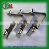 OEM Nickel Plated Small Tube Push Button Spring Clips thumbnail-5