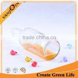 Transparent Round Shaped Vodka Glass Bottle thumbnail-1