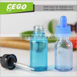 customized label comestic essential oil clear glass dropper bottle with gift box