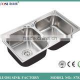 New Design Twins Equal Bowl Kitchen Sink Manufacturers thumbnail-2