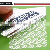 Full Transfer Silver Security Void Label Material