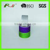 Gold Glitter Paper Tape Chinese Wholesaler for Christmas Decoration thumbnail-1