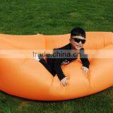 2016 promotional gift items nylon fabric beach sofa inflatable lounger baby sleeping bag