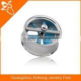 TP01164 Spinning Fan Stainless Steel Ear Plugs Wholesale Jewelry thumbnail-4