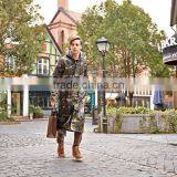 Adult Military Camouflage Long Raincoat Poncho Raincoat Sale thumbnail-4