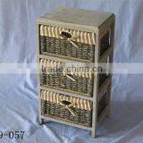 Wooden Cabinet With Maize Drawers thumbnail-1