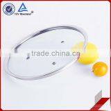 Tempered glass lid glass lids for cookers flat glass lids for pots