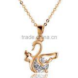 Metal Alloy Bear Cat Animal Children Pure Gold Necklace thumbnail-6