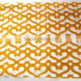 RTHCFC-20 100% Cotton Indian Hand Block Printed Fabric Yellow Colored Fabric Manufacturer Suppliers Jaipur