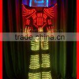 Wireless DMX512 Stilts Costumes, Stilt Walker Lights LED Dance Costumes