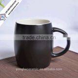 Matte Black Ceramic Coffee Mug