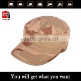 Wholesale enzyme washed cotton desert camo german military caps