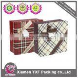Gift Packaging Box With Classical Plaid Pattern Style thumbnail-2