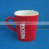 Nescafe Red Color Glazed Stoneware Mug thumbnail-1