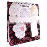 Half Calendar With Half Memo Pad for Good Selling