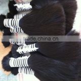 high quality Chinese natural color / remy double drawn human hair
