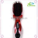 Wholesale Paddle Plastic Hair Brush With Air Cushion Paddle Brush Color Elastic Paint Hair Brush thumbnail-3