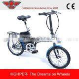 Cheap 250W Foldable Electric Bicycle With EN15194, EN14764 (EF03) thumbnail-1