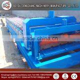Color Steel Metal Glazed Tile Sheet Roof Wall Panel Double Layer Roll Forming Machine
