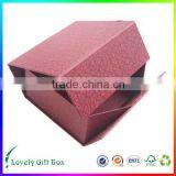 Special High Quality Hand Made Matt Laminated Paper Flat Foldable Gift Tie Box thumbnail-2