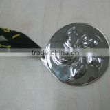 siliver plated brass medallion for sports games