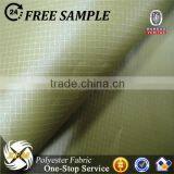 Wholesale Ripstop Waterproof Polyurethane Coated Polyester Fabric