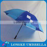 30" Double Ribs Polyester Customized Promorional Golf Umbrella thumbnail-4