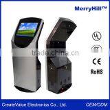China Jiangsu Nanjing Custom PC 15/17/19/22 Inch Interactive IR Touch Info Kiosk Terminal thumbnail-2