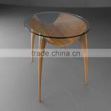 Dining Table Used the Round Shape Tempered Top Glass,tempered Round Glass thumbnail-1