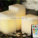 2015 hot sale wax LED candle