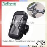 2015 Hot Bicycle Motorcycle Waterproof Shock-Absorbent Cell Phone Case Bag With Handlebar Mount Holder Stand Kit thumbnail-3