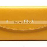 Top Selling Lady OEM Manufacturer Real Leather Wallet Prices 3 Fold Wallet