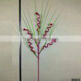 New design artificial ornament for Christmas decorative glittered Plants