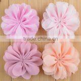 15 Colors Children Chiffon Flower Hair Accessory thumbnail-3