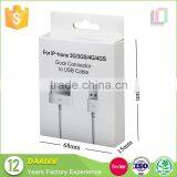 Print Your Logo Foldable Recyclable 300g White Art Paper Cable Packaging