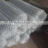 Diamond 65x65mm Hot Dip Galvanized Wire Woven Diamond Mesh Chainlink Fence thumbnail-3