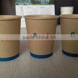 Biodegradable Wheat Straw Disposable Paper Coffee Cup thumbnail-2