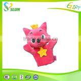 High Quality Organic Stuffed Dragon Hang Puppet for Children thumbnail-4