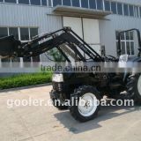 tractor with loader, DQ404, 40HP, 4x4, attachment with 4in1 front end loader, hydraulic pump excavator