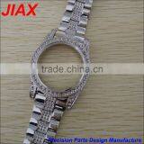 Customized Fabrication Factory Cnc Machining High Precision Stainless Steel Back Watch Case 316L