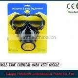 Single Tank Chemical Mask With Goggle thumbnail-2
