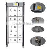 24zones LCD display LED alarm lights walk through metal detector