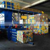 Hydraulic Automatic Cardboard PET Baler With Conveyor thumbnail-1
