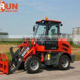 Qingdao Everun Machinery Moving Type 0.8 Ton Mini Wheel Loader With CE Approved thumbnail-2
