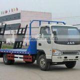 JAC Flat Bed Truck ,excavator Transportation Truck thumbnail-1