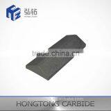 Three Tungsten Carbide Gable Tiles for Welding on Strip thumbnail-1